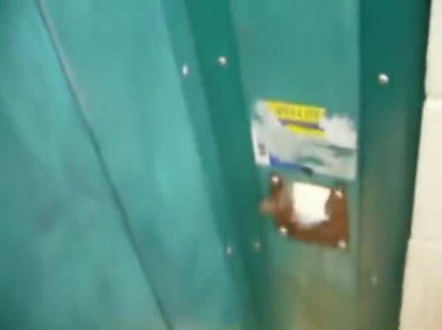 Gloryhole at construction site straight worker