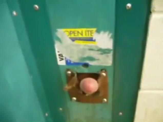 Gloryhole at construction site straight worker