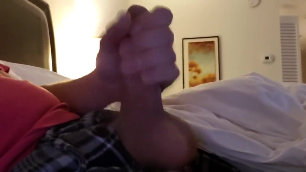 Stroking My Big Hard Cock POV Cumshot