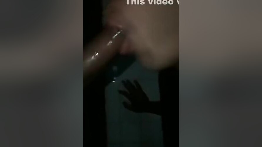 Gay gloryhole, sucking big black dick and cum