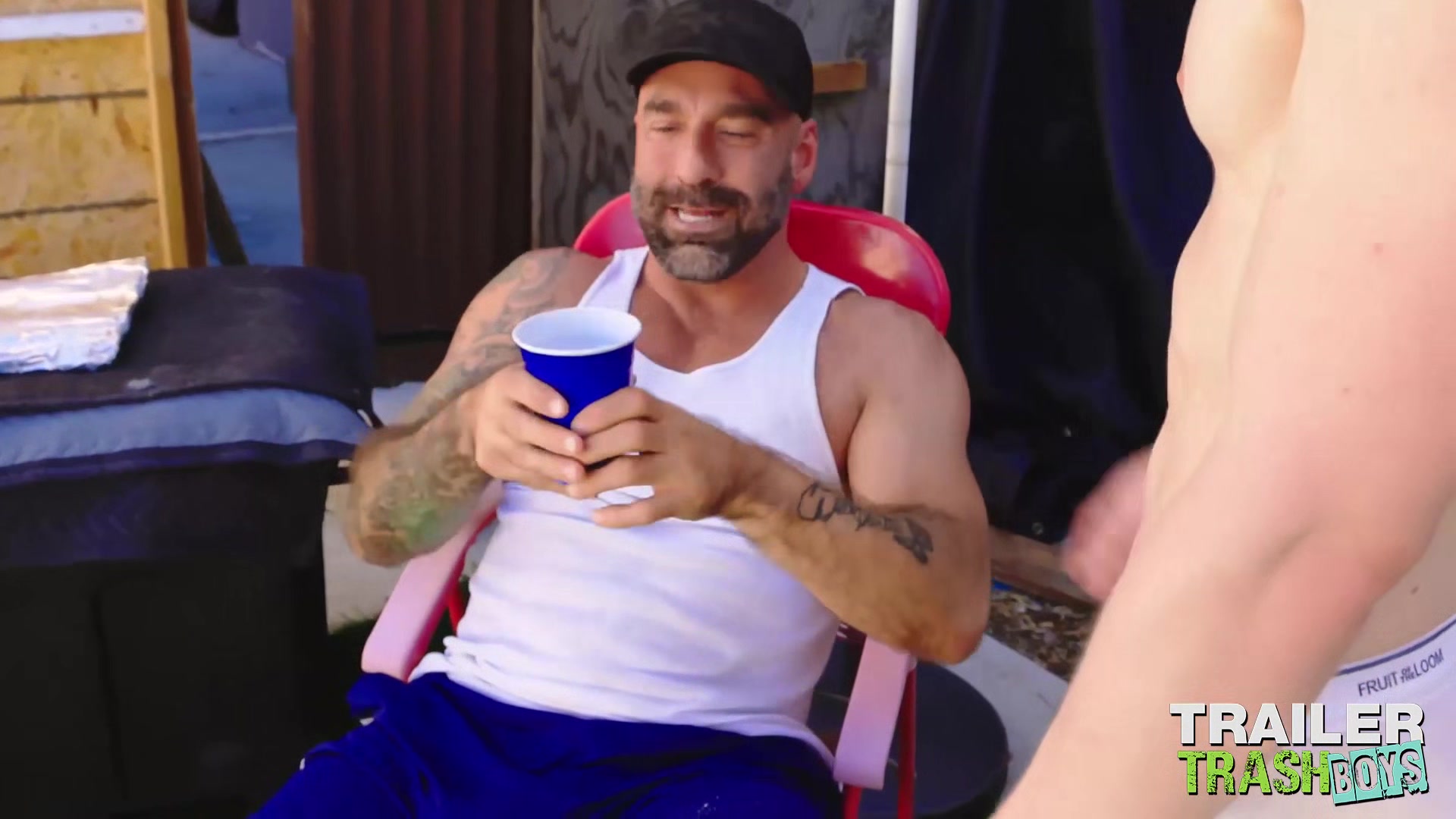 TRAILERTRASHBOYS DILF Drew Sebastian Barebacks Grant Ducati