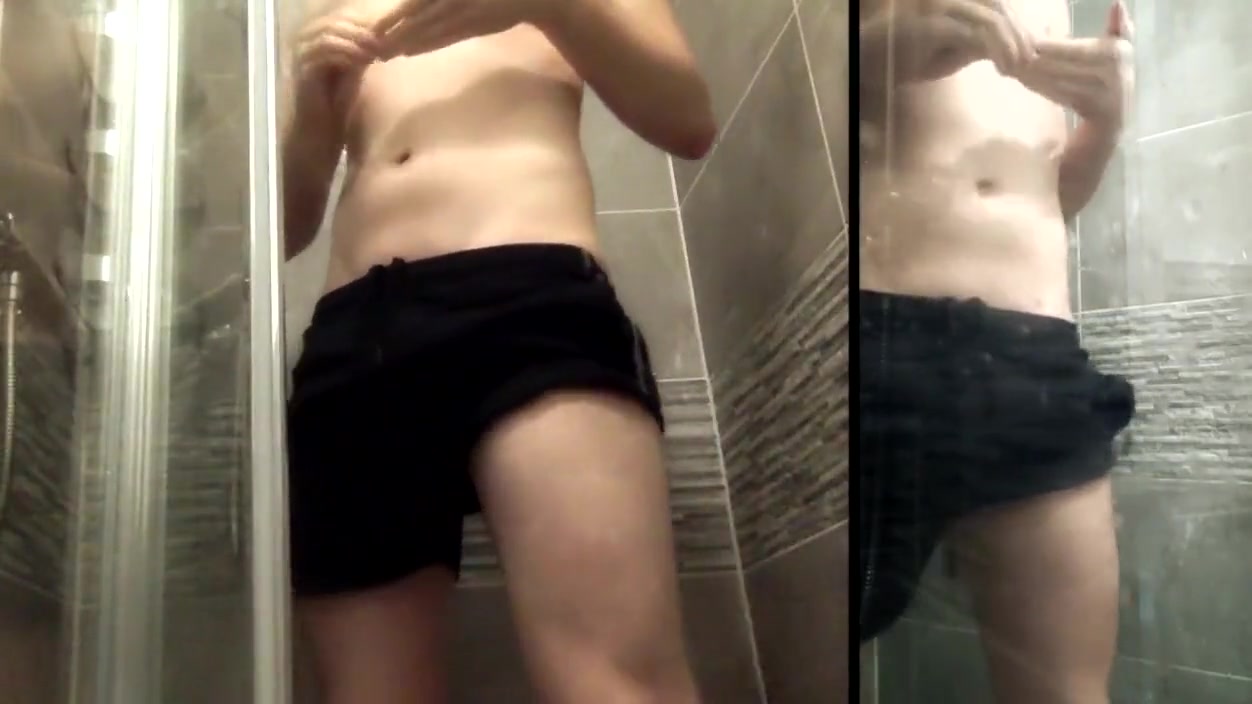 Messy cock shower (full) ♂ lotion, bouncing, slapping, masturbation & cum