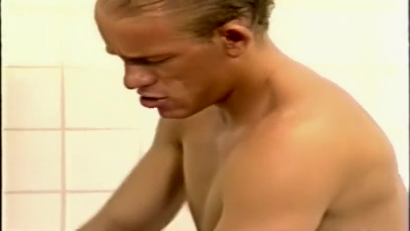 Paul Carrigan and Anthony Mengettin in Shower Threesome