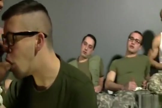 MILITARY BUKKAKE..does Obama know about this
