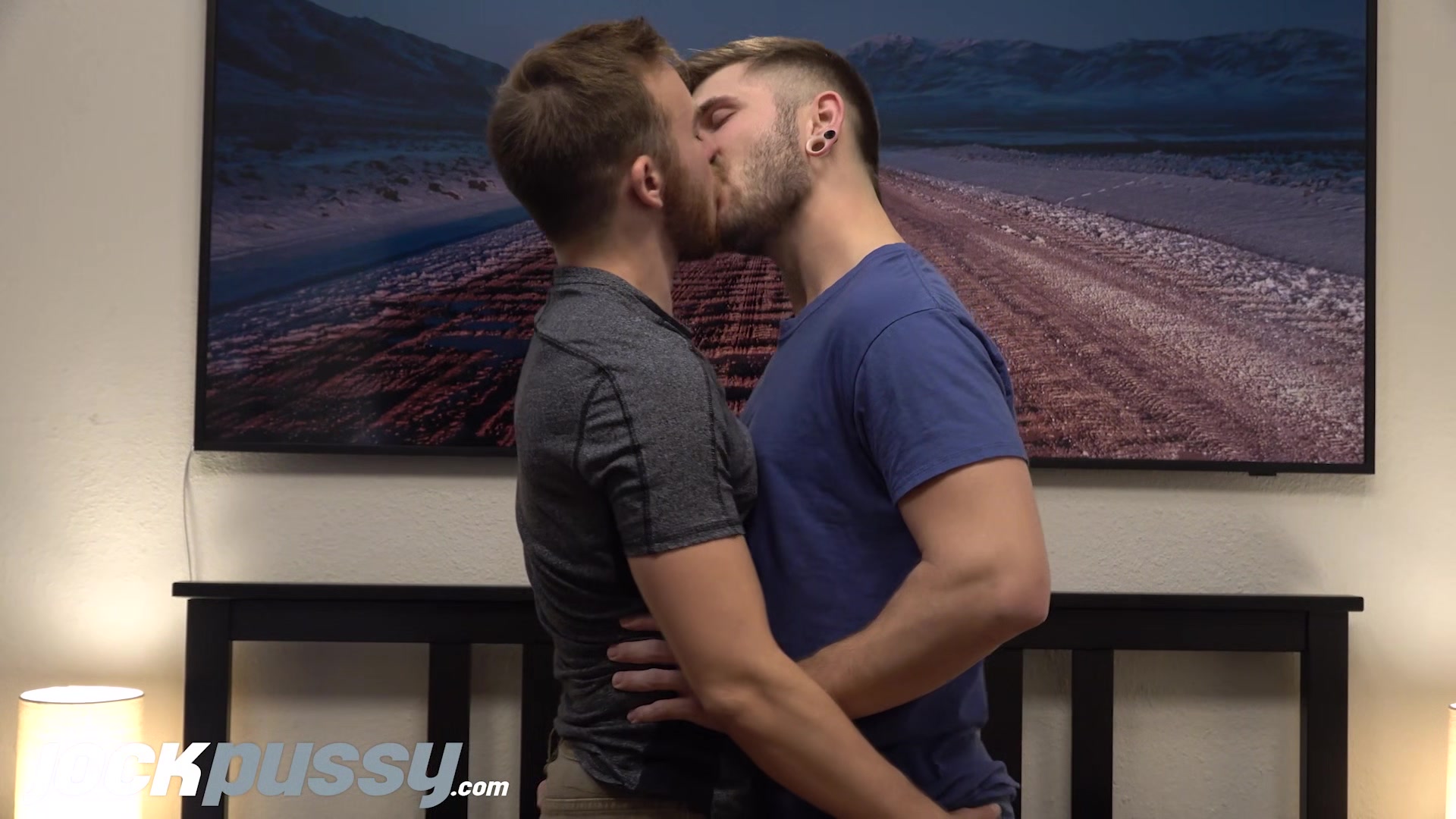 JockPussy - Sweet smooth studs make out before intense FTM breeding