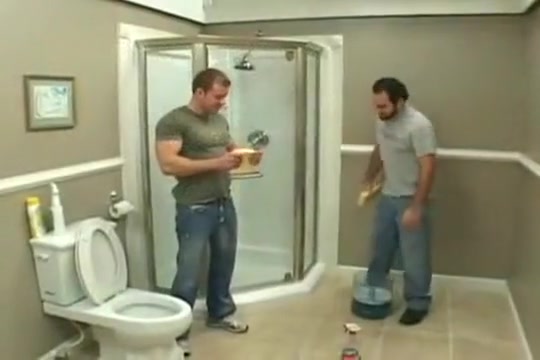 Cleaning the Shower Together