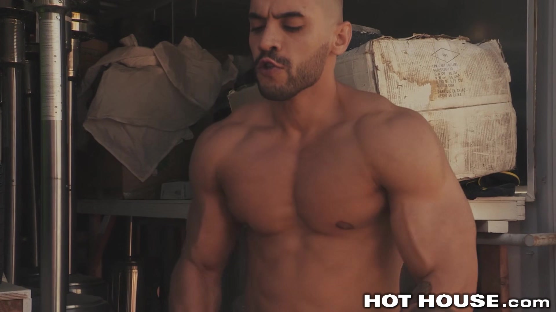 Helping Hand Jock Gets Caught Slacking And Fucked Good