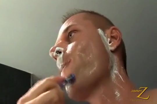 Jason showers and jerks off