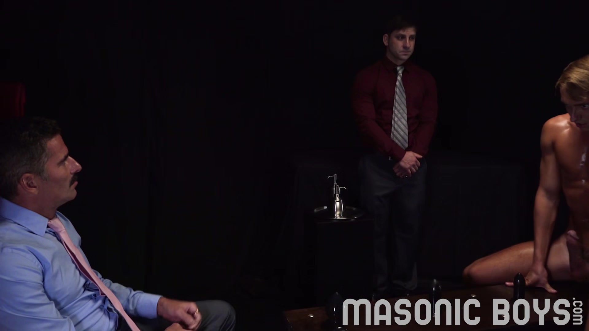 MasonicBoys - Suited hot masters destroy young boy's ass with raw dick