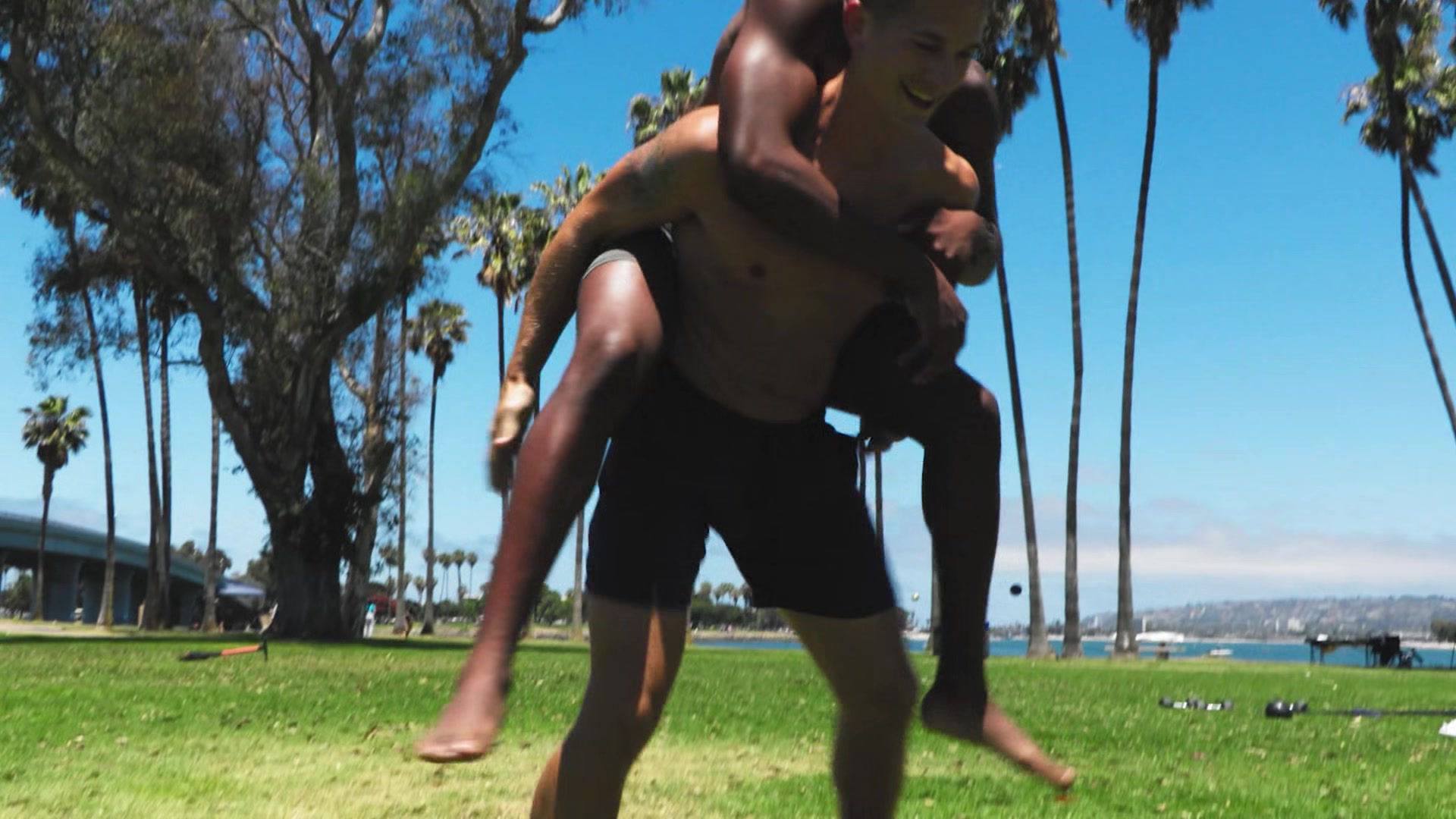 NextDoorBuddies - Fine AF Muscle Jock Bottoms Flip Fuck