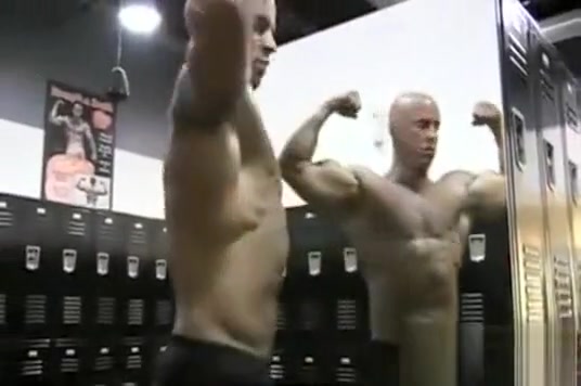 Nate and Vin workout and shower