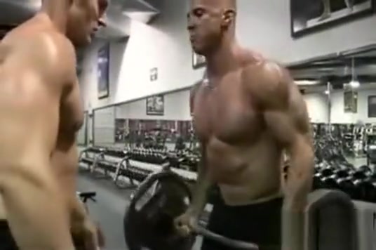 Nate and Vin workout and shower