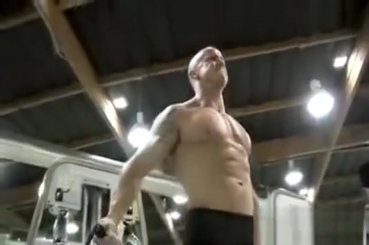 Nate and Vin workout and shower