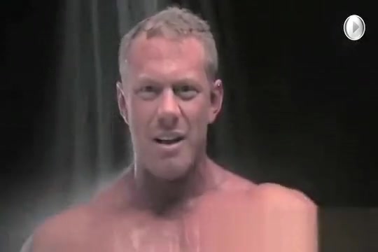 David Paterik takes a Shower