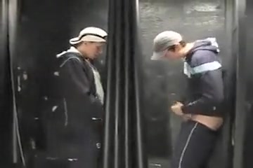 Britlads glory hole cum