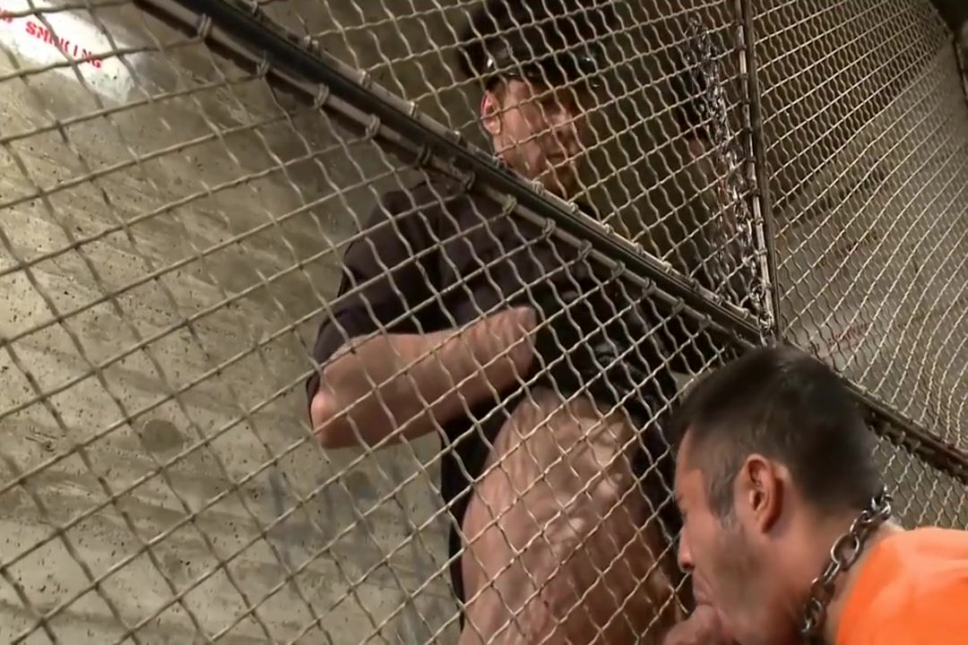 Officer Dominates the Inmate
