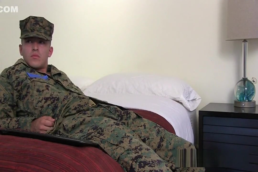 Military guy barebacks older