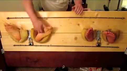 Kinky Otter & Str8 Hockey Play Tickle Party