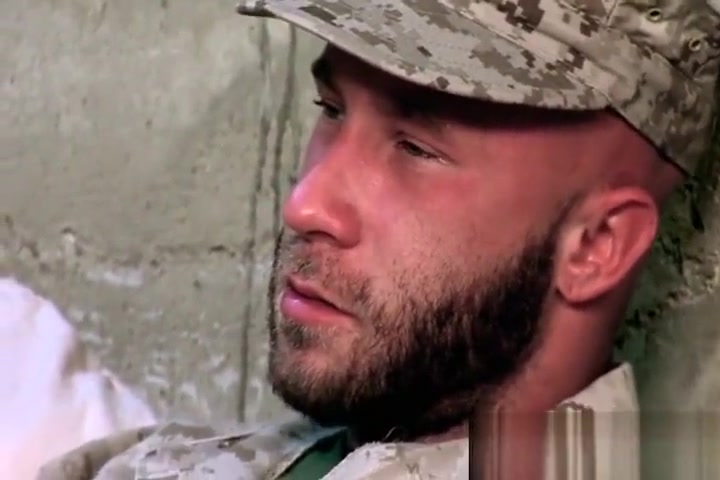 Military muscle bears cum