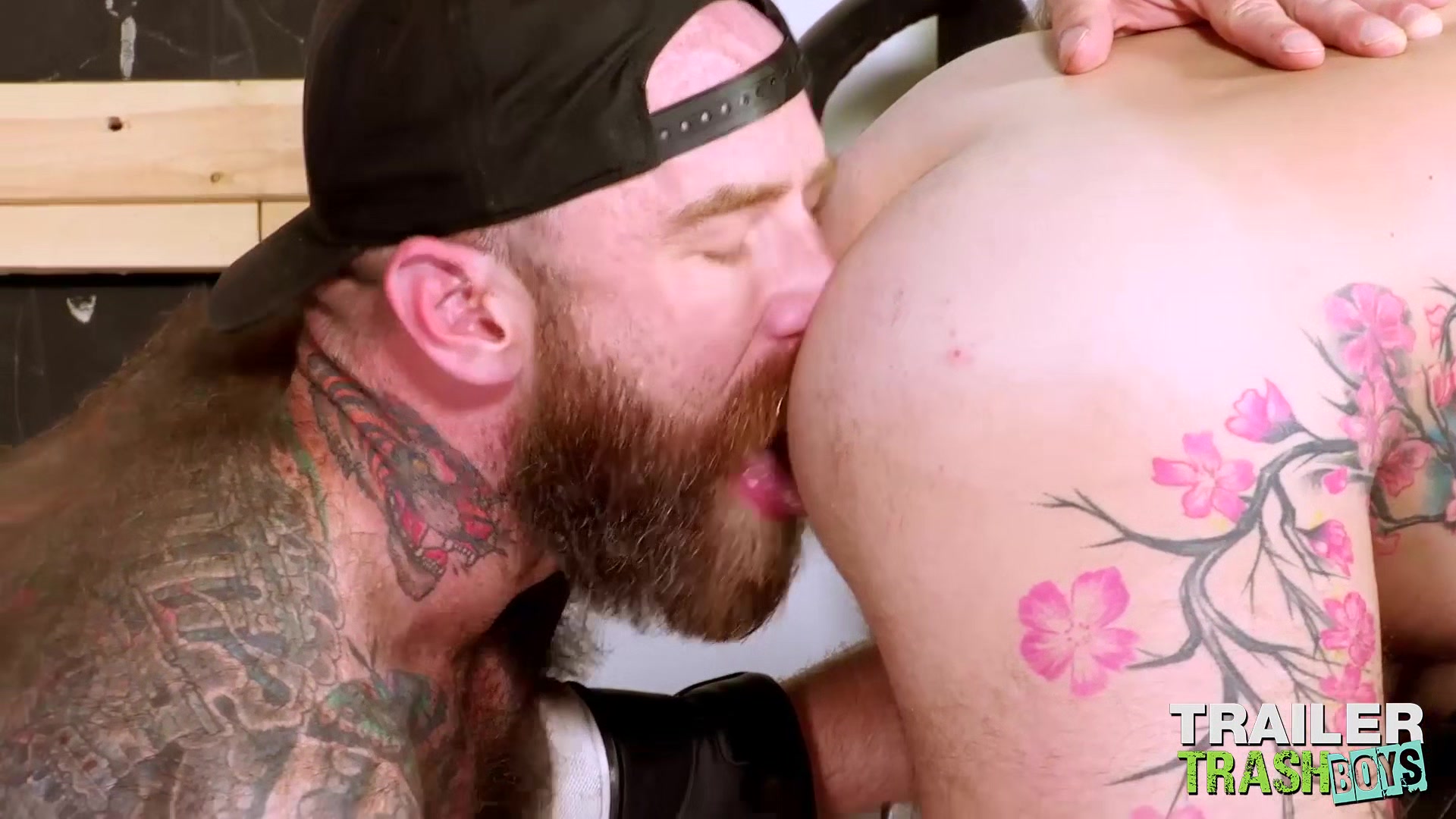 TRAILERTRASHBOYS Inked Step daddy Jack Dixon Breeds Beaux Morgan