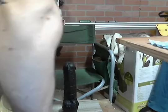 tattooed kinky webcam stud tries out dildo