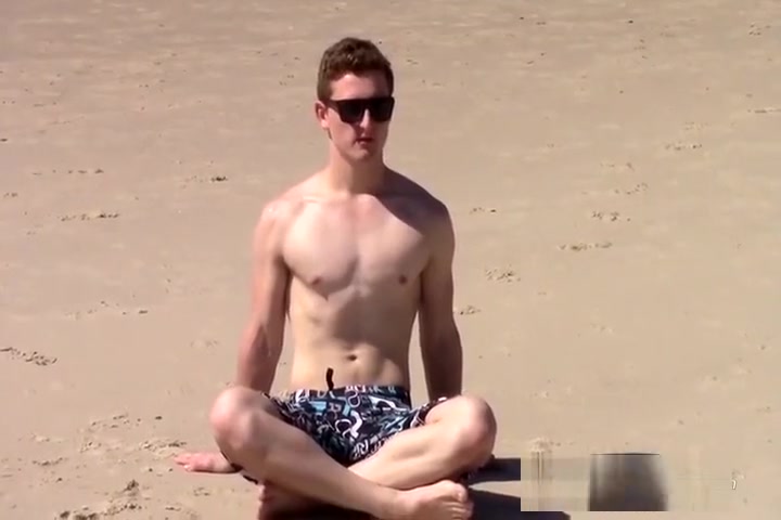 Aussie Daniel blown at gloryhole