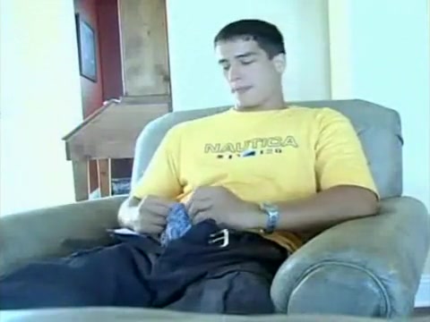 Straight Military hunk Jerks off