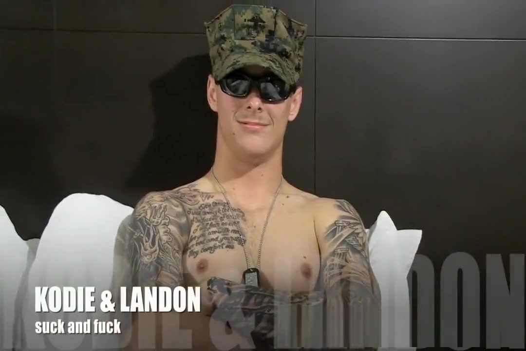 bareback army buddies