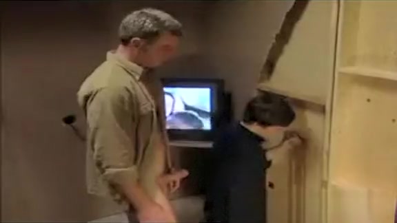 Step father & Step son at a Gloryhole