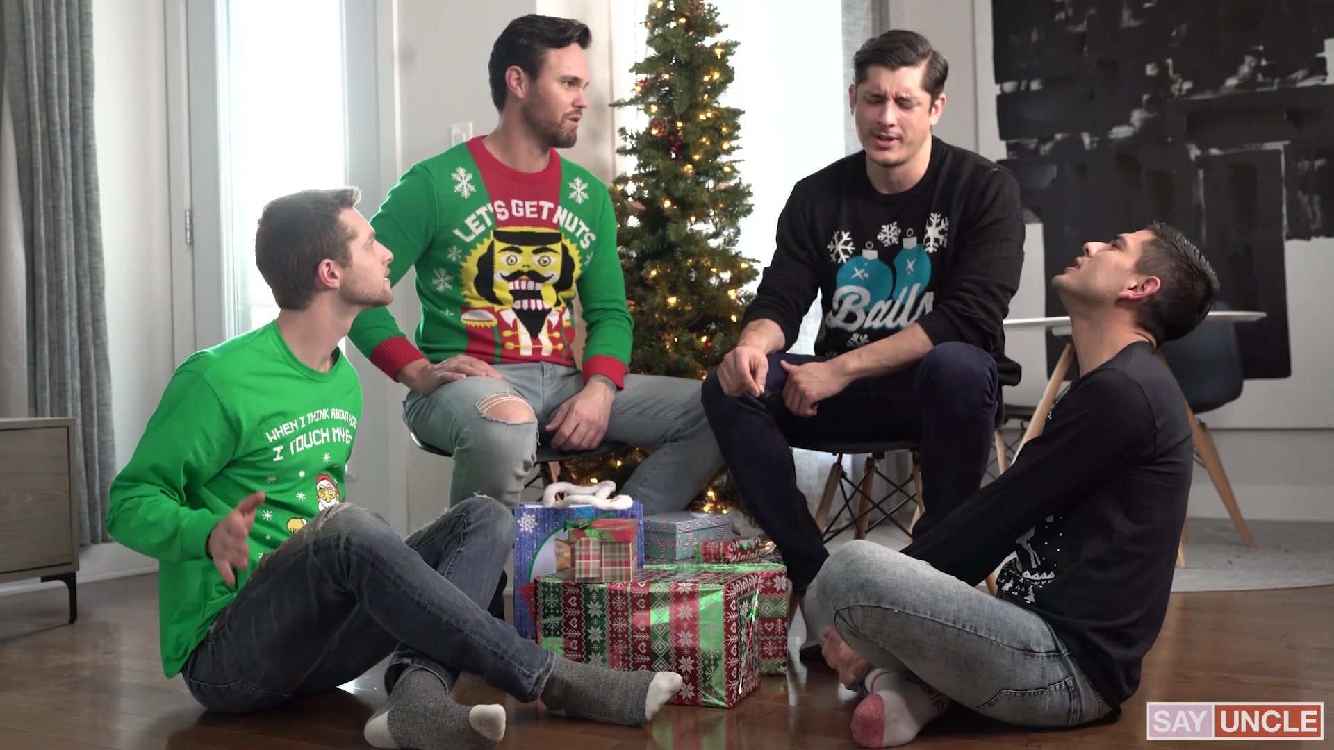 It's Christmas, Boys!