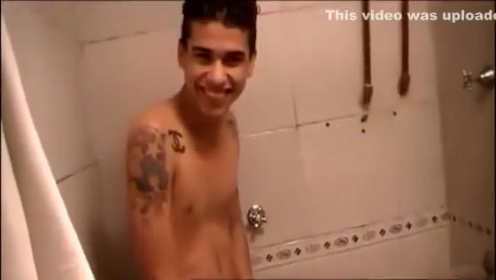 two young roommates and one shower :