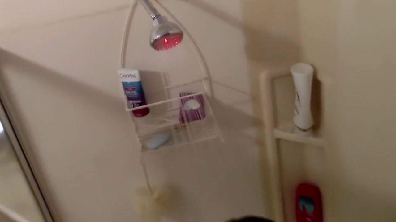 Busted in the shower