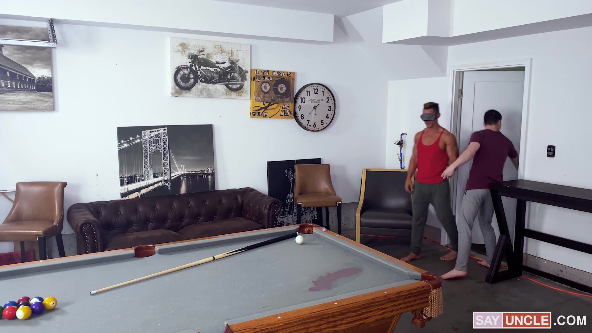 Step father's Day Pool Table Fuck