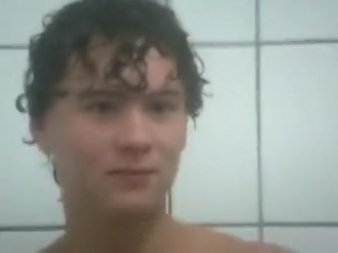 boys in shower