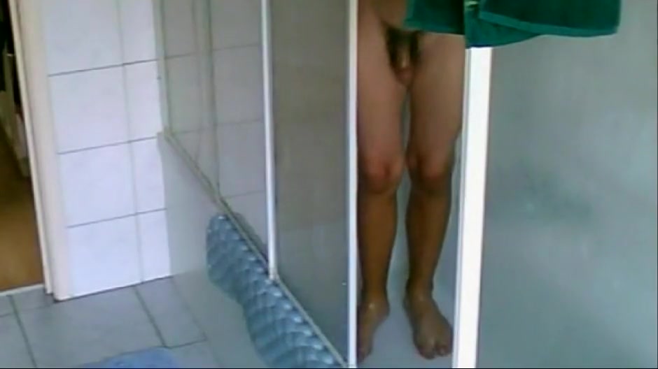Younger Step brother take a shower 3