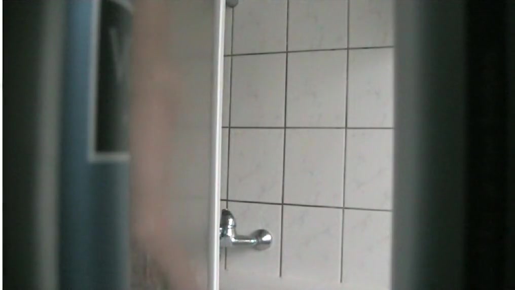 younger Step brother take a shower