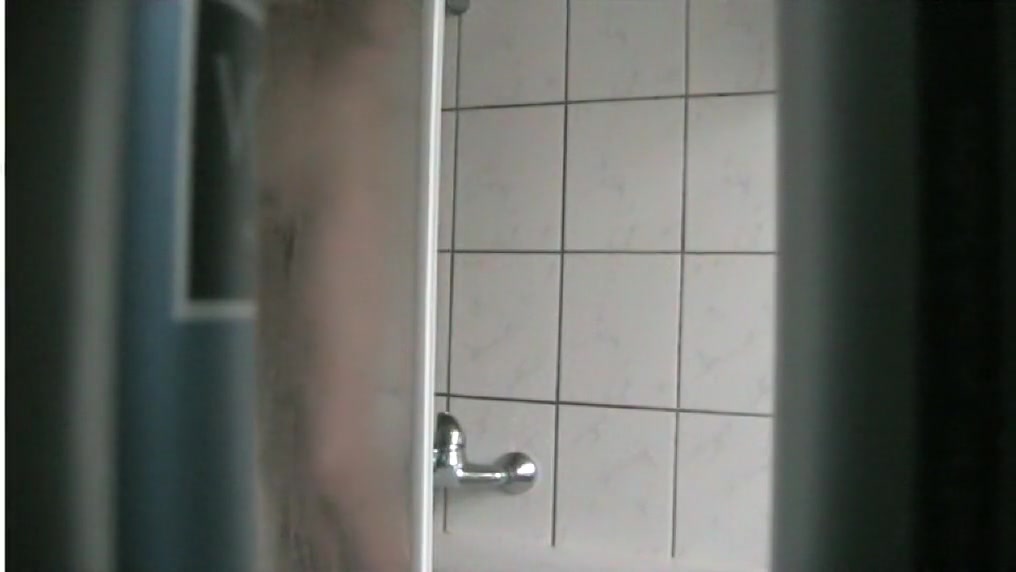 younger Step brother take a shower