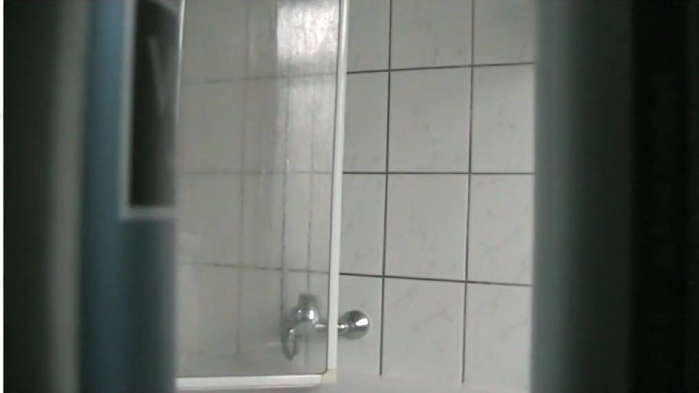 younger Step brother take a shower