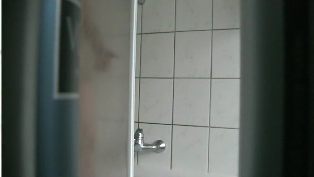 younger Step brother take a shower