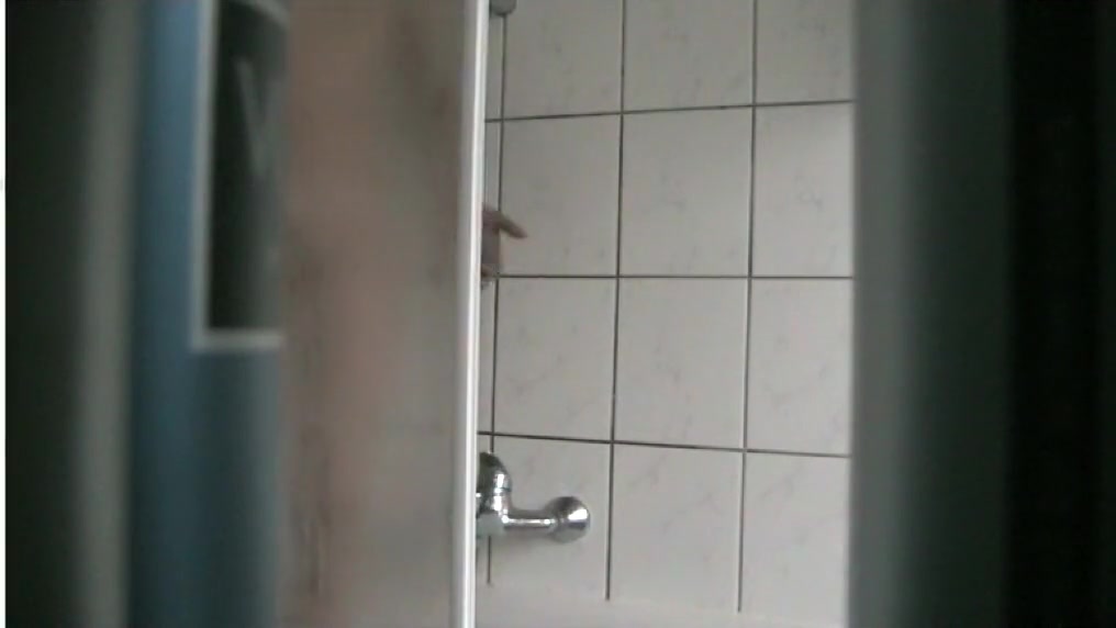 younger Step brother take a shower
