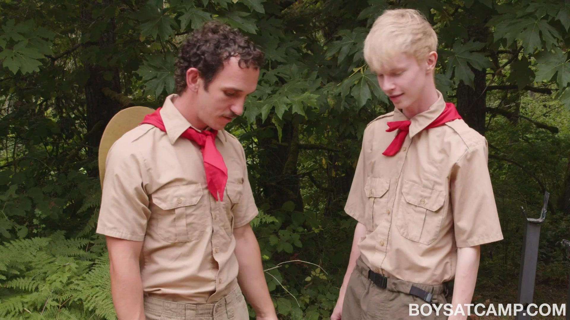 Work Out with the Twink Scout Boy