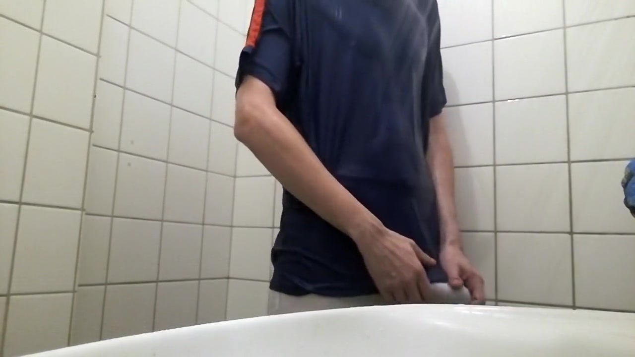 Clothes on Shower Wank Challange 10/24/2017