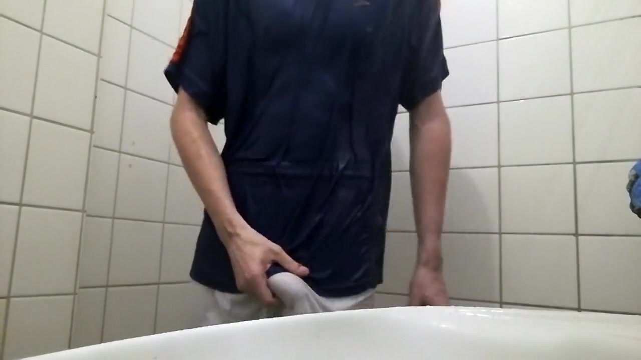 Clothes on Shower Wank Challange 10/24/2017