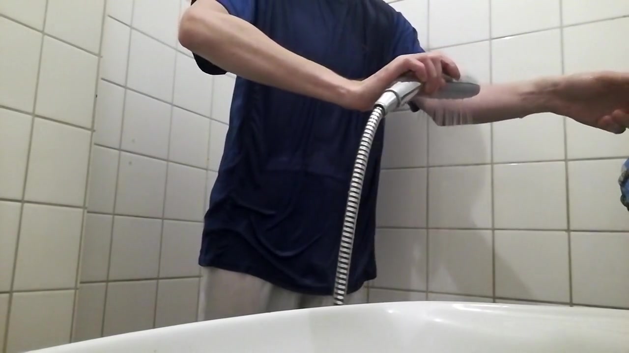 Clothes on Shower Wank Challange 10/24/2017
