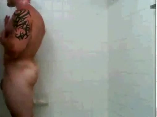 Str8 Marine Sxyniknwit Pisses Showers Plays With Ass And Jacks Off