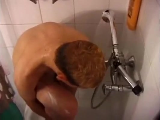 Cute Boy Takes A Shower