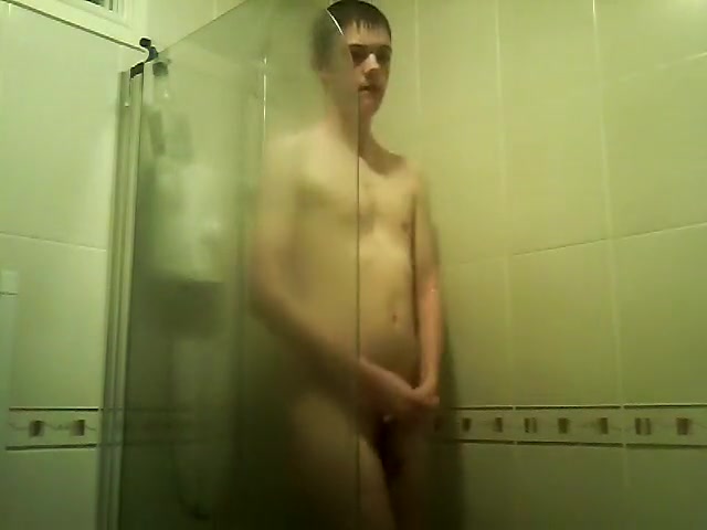 Me Showering Then Wank
