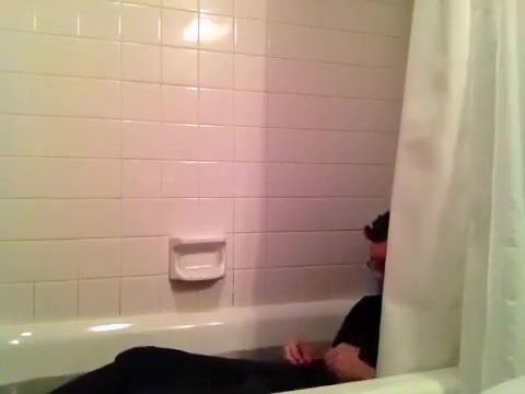 Horny Nerd Shower Fetish