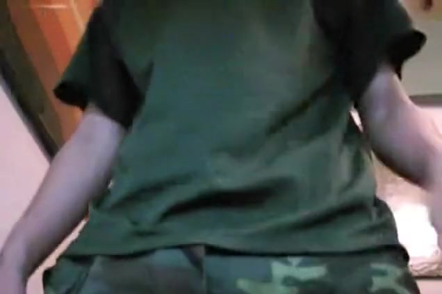 Greasy Cock Play For Army Spurter