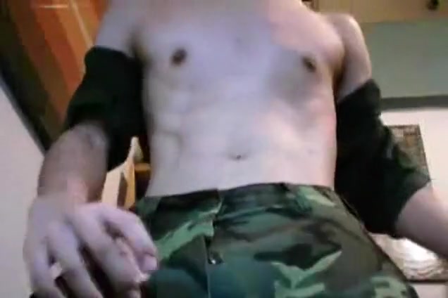 Greasy Cock Play For Army Spurter